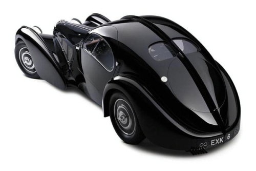 Bugatti Atlantic - inspiracja nie tylko dla zegarka, ale i dla nowej limuzyny Bugatti. Wiesz jakiej?